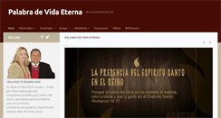 Desktop Screenshot of palabradevidaeterna.org
